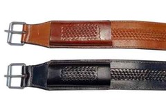 Western Leather Horse Saddle Cinch Saddle Girth Bucking Strap Trail Tack 38″ in