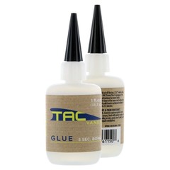 TAC Vanes Glue 0.5 Oz Bottle Creates A Secure Bond In 5 Sec – 80TAC-0126100-1149