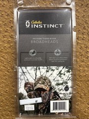Cabelas Instinct Incision Fixed Blade Broadheads 100gr
