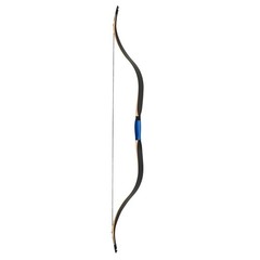 Black Slat 25lb Traditional Bow Handcrafted Laminated One-Piece Recurve