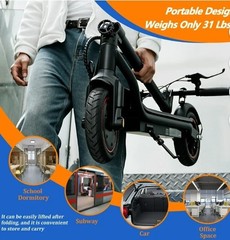 Folding Electric scooter with turn lights E-scooter 19mph max speed 20 miles