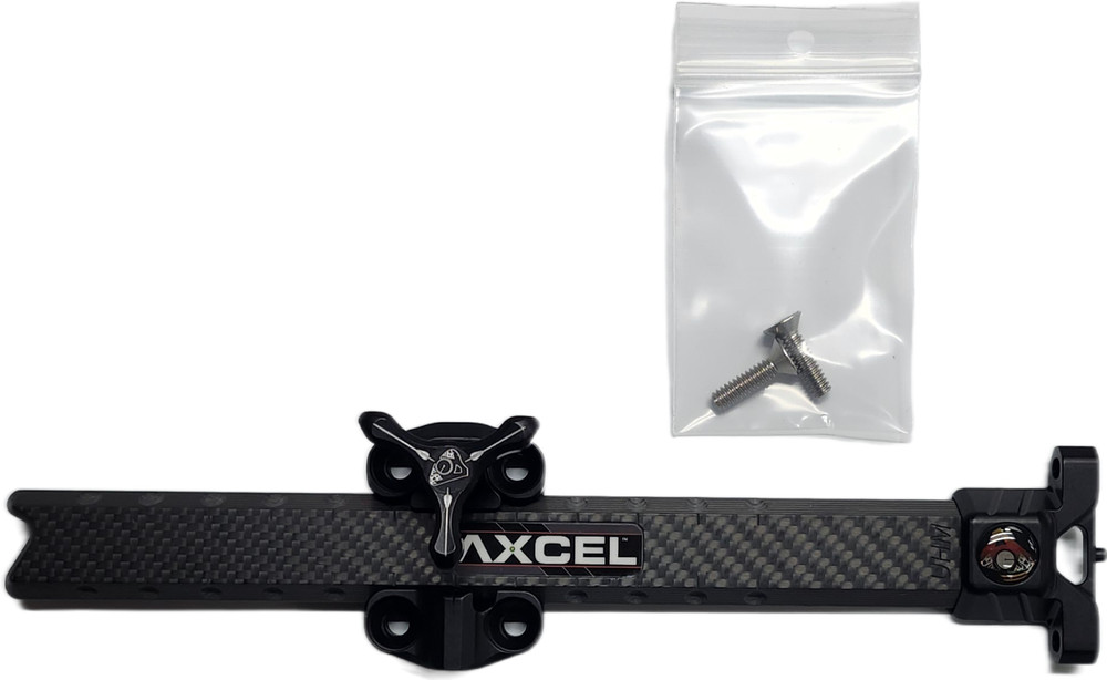 Axcel Achieve XP UHM Carbon 9” Extension Bar w/ Wedge Locking Bracket