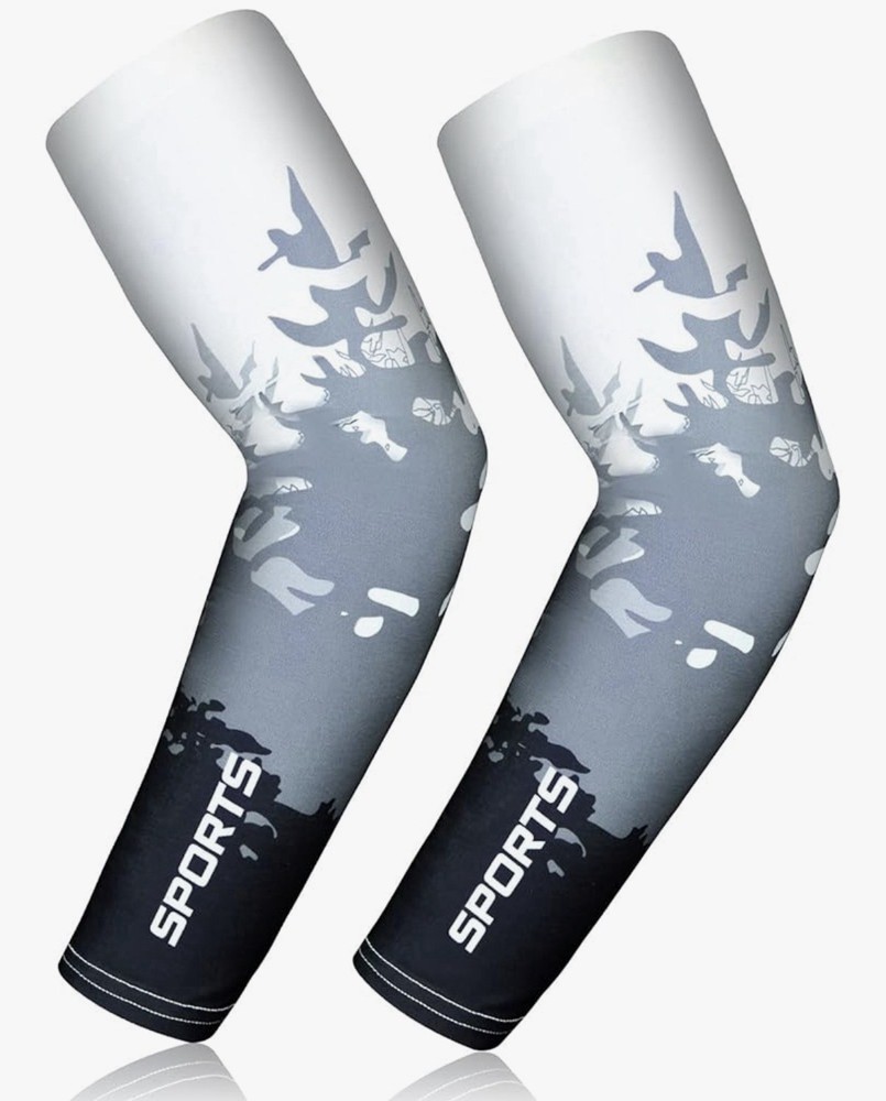 Flintronic Arm Sleeves Unisex Warmer UV Protection UPF50 For Running, Cycling