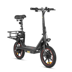 Electric Scooter with Seat, 14″ E-Scooter with 350W Motor, 36V7.8AH Battery🔥