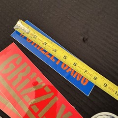 NEW! Lot of 8 Grizzly Griptape Stickers Skateboarding NEFF Metal Mulisha