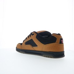 DC Coiler DC03011210-WHEBLK Mens Brown Skate Inspired Sneakers Shoes
