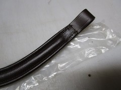 SIE EQUESTRIAN BROWN V-Shaped Browband SIZE FULL NEW