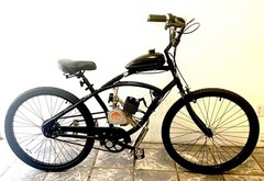 NEW 2-STROKE 100cc Upgrade COMPLETE MOTORIZED BIKE KIT AND CRUISER BICYCLE