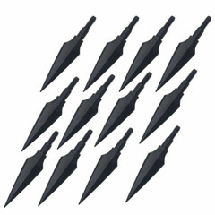 12X 150gr Archery Arrowheads Hunting Tips Screw Points Crossbow Arrow Broadheads