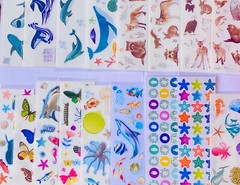 500 Stickers | LOT FOR ALL AGES | TONS OF FUN THEMES FOR ALL SEASONS HOLIDAY