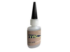 TAC Vanes Fletching Glue 0.5oz Fast Bond Adhesive Ultra Fine Tip USA Made