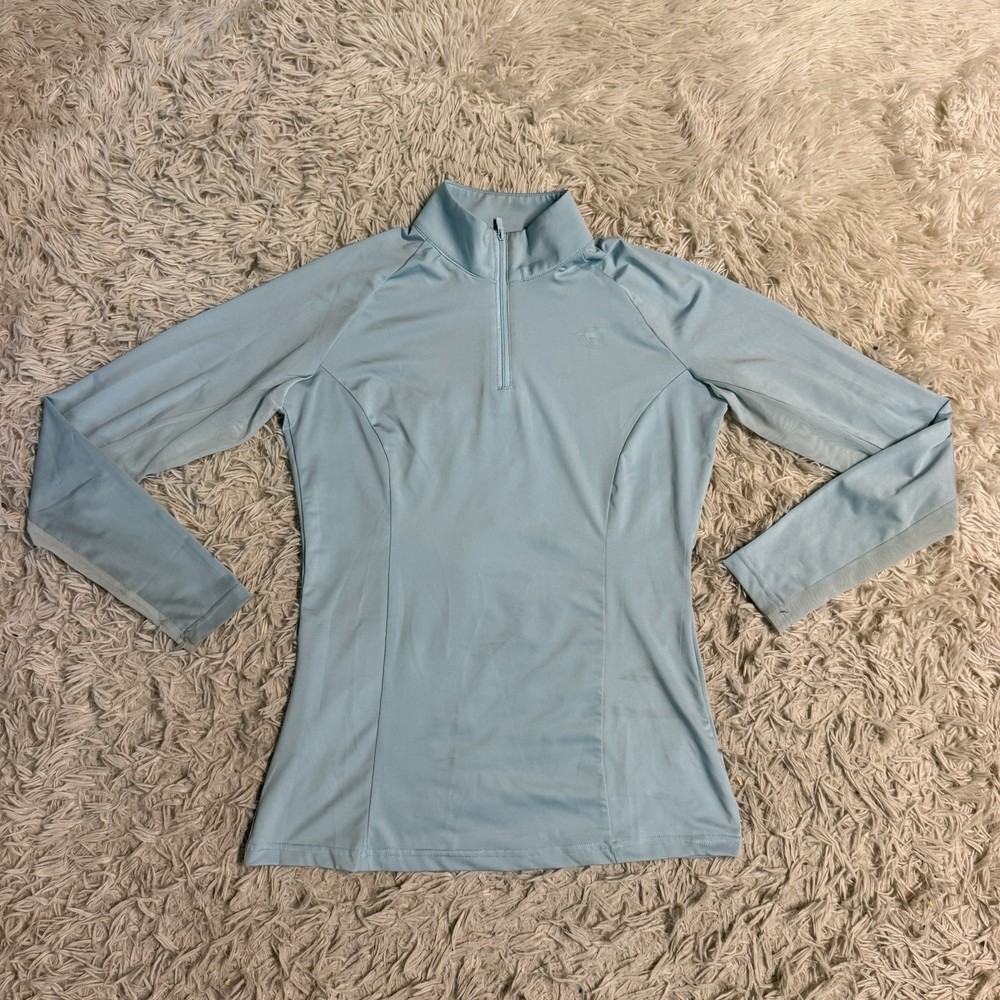 Women’s Small Blue Smartpak Long Sleeve Horseback Riding Sunshirt