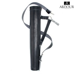 Premium Real Leather Back Quiver for Archery | Handmade Arrow Holder