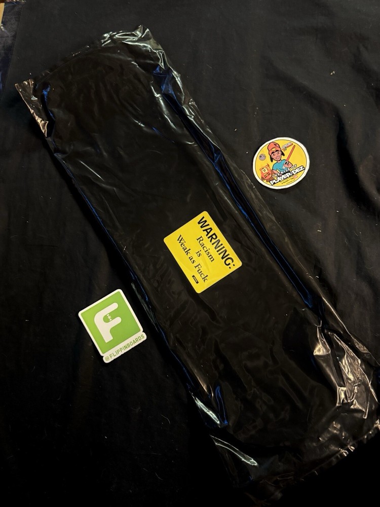 RARE SEALED Jovontae Turner Racism is Weak Prime Skateboard Deck McKee Limited