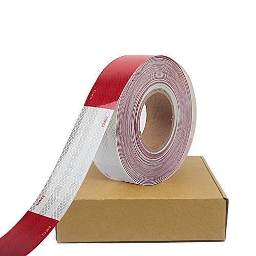 Waterproof Reflective Safety Tape Roll 2″X150′ Feet Long Yellow Black Red&White