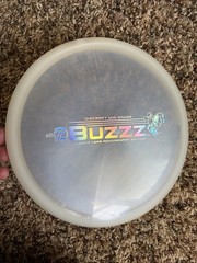 Discraft 20 Year Anniversary Elite Z Buzzz White W/ Silver Reflective Foil