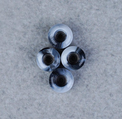 Maple Pro Fingerboard Wheels Classics Onyx Swirl 7.6mm x 5mm