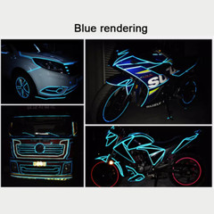 Reflective Safety Pinstripe Tape Self Adhesive Sticker Strip Decal 4-Color 45M