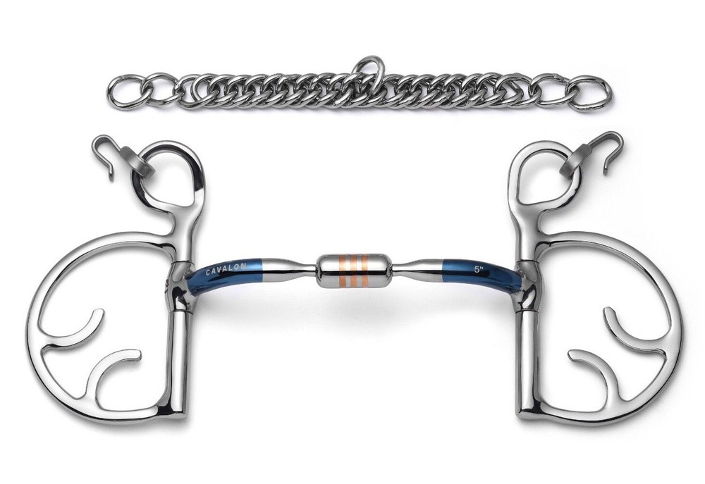 Cavalon Kimberwick Capsule Sweet Iron Curb Bit