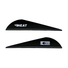 Heat Vane 50pk Bohning Arrow Fletching Mix Red Blue White Green Yellow Orange ++