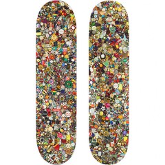 Supreme SS26 Mike Kelley Artist Skateboard Deck Multicolor Size 8.375 IN HAND