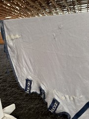 75” Bucas Buzz Off Full Neck Horse Fly Sheet w/Belly Protection – Used