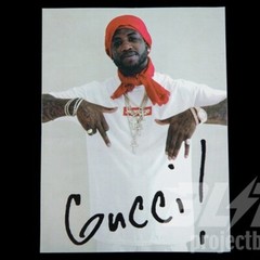 FW16 Supreme Gucci Mane Sticker