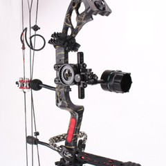 4x 6x 8x Compound Bow Sight 1 Pin Archery Micro Adjustable Pointer Adaptor Scope