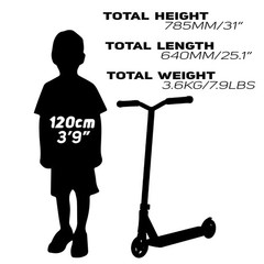 Envy Scooters ONE S3 Stunt Scooter – Trick Scooters for Kids Ages 6-12 Years …