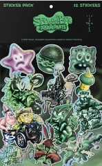 Travis Scott Cactus Jack X SpongeBob SquarePants 12 – Sticker Pack (RARE COLLAB)
