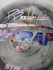 NEW Paige Pierce 5x World Champion Discraft ESP Stalker (Holo Money Foil) 177g