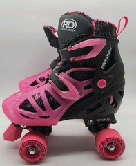 Roller Derby Energy Flex Kids Girls Roller Skates Pink Black Size 3-6 Adjus…28