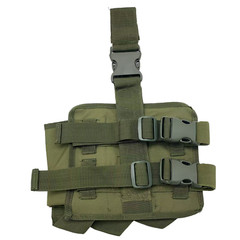 Shooters Gate Paintball Vest & Drop Leg Carrier Set – Olive Drab Green (ODG)