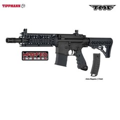 Tippmann TMC MAGFED Paintball Marker – Black / Black