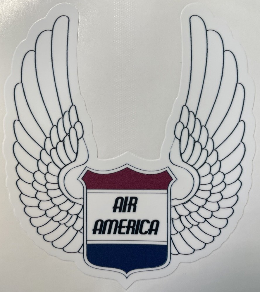 Air America FlightServices Vietnam CIA SP OPS Sticker Waterproof New D401
