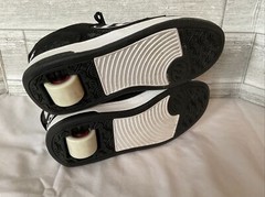 Heelys Dual Up X2 HE100021 Skate Shoes Unisex Kids Size 4Y Black / White Lowtop
