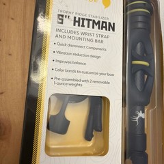 Trophy Ridge Stabilizer Hitman 6″ Black w/ Quick Disconect & Wrist Sling #29572