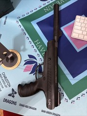 Umarex Trevox Pellet Cal .177 UX Break Barrel Air Pistol Gun Black