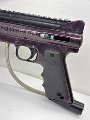 Vintage TIPPMANN Model 98 Purple Marbleized Paintball Gun Marker UNTESTED READ
