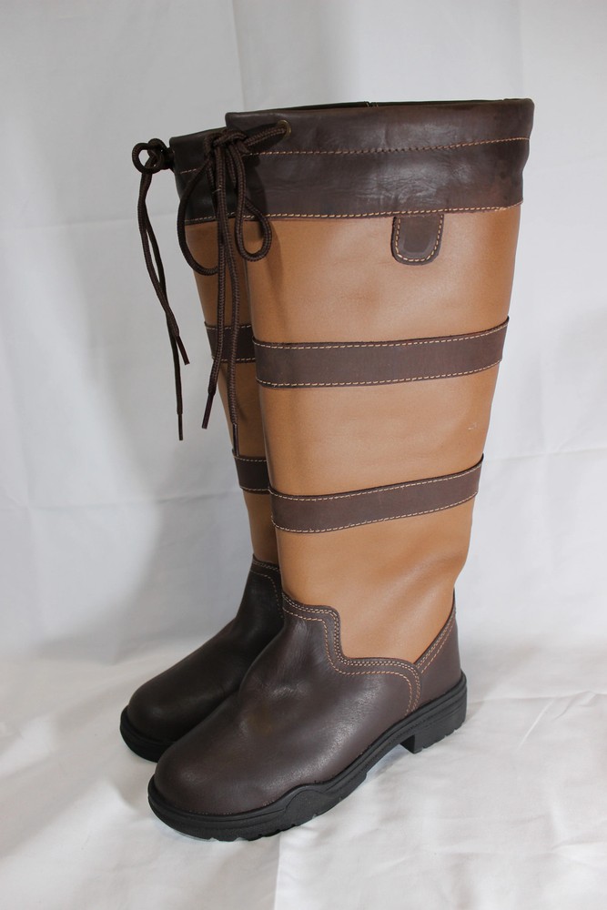 TuffRider Lexington Waterproof Tall Country Boots in Size 8- 44A