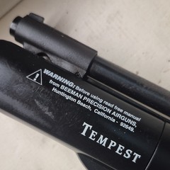 Beeman Tempest .177 Spring-Piston Pellet Air Pistol 460 FPS Adjustable Sights