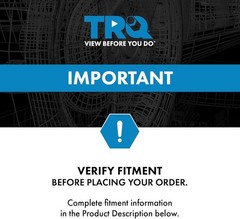TRQ Front Wheel Bearing & Hub Assembly Compatible with 2019-2024 Ram 2500 3500