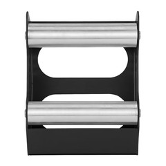 Motorcycle Wheel Cleaning Stand Paddock Roller Stand 600 Capacity black