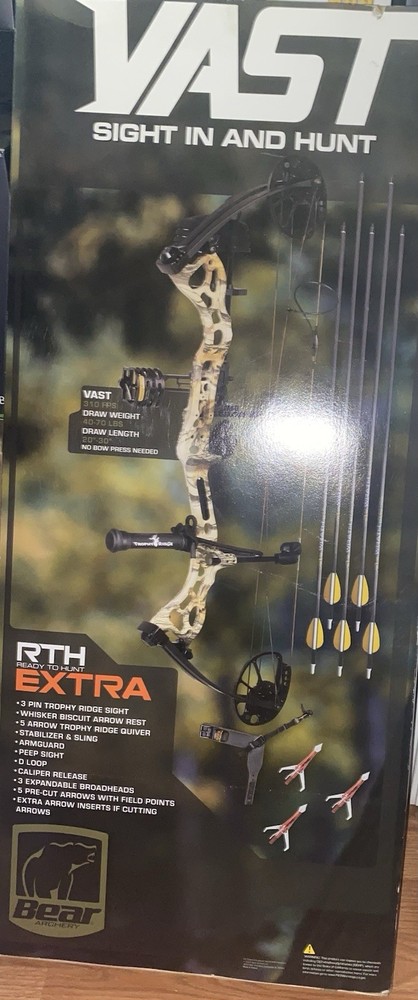 Bear Archery Vast RTH Extra RH Compound Crossbow Kit AV04A2X0A7R
