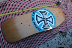 DOGTOWN Blank INDEPENDENT Sticker OG 10 x 31in. 1980’s Vintage SKATEBOARD DECK