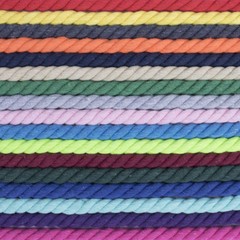 Twisted Cotton Rope – 5/8″, 3/8″, 3/4″, and 1″ Diameters – 4 Colors – 10-100 ft