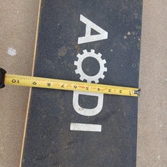 AODI 46″ x 9″ LONGBOARD SKATEBOARD Complete
