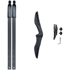 57 in Ambidextrous Takedown Recurve Bow 12Pcs Arrows Set Archery Right Left Hand
