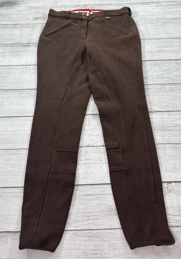 Horze Breeches Women’s Equestrian Horse Ride Tights Pants Cotton Blend Size 36