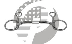 Baucher Bit Hanging Cheek Comfort Barrel Baucher Bits, Myler Snaffle Action Bits